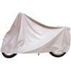 Xplorer Coprimoto Silver Extra Large XL | Telo Copertura Moto E Maxi Scooter Impermeabile 245x105x130 Cm | Poliestere Antistrappo Con Cuciture Termosaldate E Chiusura Di Sicurezza