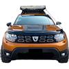 ONEWAY AUTO ACCESSORIES Oneway Paletta per cofano compatibile con Dacia Duster I 2010-2017 e Duster II 2018-2024 - Nero opaco