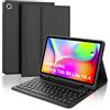 FOGARI Custodia Tastiera per Samsung Galaxy Tab S6 Lite 2020 10,4, Tastiera Bluetooth Staccabile QWERTY Italiana per Samsung Galaxy Tab S6 Lite 10,4, Smart Cover Supporta Auto Wake/Sleep (Nero)