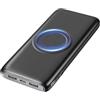 Fandealo-Power Bank-Wireless-27000mAh - PD QC 3.0 22,5W Ricarica Rapida Caricatore Portatile con Display LED, USB C Uscite & Ingressi Batteria Esterna per Smartphone Tablet Ecc