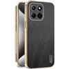 Cadorabo Hülle für Huawei P9 in METALL Schwarz Hardcase Handyhülle aus Plastik