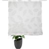 HOME WOHNIDEEN Tenda a pacchetto Moran, effetto lino, con nastro, velcro e aste, colore: pietra, dimensioni: 140 x 120 cm, numero: 1 x