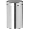Brabantia Touch Bin New Recycle da 10+23 Litri, Inox Satinato