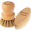 Chinchilla® Vegetable Duo - Set di spazzole per verdure e funghi in legno | Efficaci setole naturali in fibra d'agave per la pulizia di verdure e funghi | Sostenibile & Made in Germany
