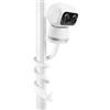 Akoemxeeo Supporto per eufy Security Indoor Cam S350, supporto di fissaggio per Eufy Indoor S350, supporto per fotocamera, accessori per Eufy Indoor Cam S350