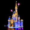 MENZAVA Kit di Illuminazione a LED Compatibile con LEGO 43222 Castello Disney - Set di Luci per Modello