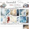 Blocco di carte scrap Emerald Tales Basic Set cm 20x20