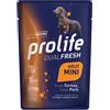 Prolife dog dual fresh adult turkey & pork mini 100 g