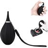 JJC Morbido Silicone Air Blower Blaster Pompa Polvere Pulitore con Cordino, Soffiatore per Lampadina Ad Aria per DSLR Obiettivi Sensore Obiettivi Filtri Monitor Schermi LCD Tastiere Televisioni