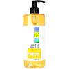 bleu & marine Bretania Olio di Ceramidi di Riso con Oryzanolo 2in1, Struccante Waterproof 100% Naturale | Cura Ecologica per Pelle & Capelli | Favorisce la Crescita | Riduce le Occhiaie, Massaggio 500ml