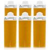 DERMAWAX 6X 100 ML PATRONI ROLL-ON DI CERA CON PICCOLO RULLO PER LA RIMOZIONE DEI PELI DI SOPRACCIGLIA, LABBRO SUPERIORE, VISO E ASCELLE