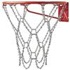 Lioobo - Rete da basket per catena in acciaio robusto sport