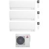 Mitsubishi CONDIZIONATORE MITSUBISHI TRIAL SPLIT MSZ-AY 7000+9000+12000 BTU WIFI INVERTER MXZ-3F54VF4 A+++