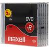 Maxell - 5 DVD-R 4.7Gb in Jewel Case singoli da 10mm - 275517.40
