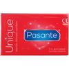 PASANTE UNIQUE - preservativi anallergici ultrasottili - Confezione da 3 profilattici