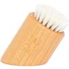BigCheer Spazzola per il viso per spazzolini a secco, massaggio in setole naturali al 100%, spazzola per la pulizia del viso in legno di faggio, spazzola esfoliante