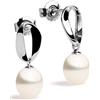 Secret & You Orecchini Venus in Perle Coltivate d'Acqua Dolce Bianche a Goccia da 7-8 mm | Secret & You | Argento Sterling 925