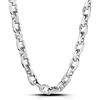 Dankadi Collana massiccia in argento 925, 9-10,5 mm, per uomo e donna, catena con chiave 18-30