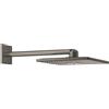 GROHE SET SOFFIONE DOCCIA GROHE RAINSHOWER SMARTACTIVE 310 CUBE A 2 GETTI GRAFITE SPAZZOLATO