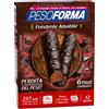 NUTRITION & SANTE' ITALIA SpA Pesoforma Barrette Cioccolato Fondente Amabile 12 Barrette ( 6 Pasti Sostitutivi )