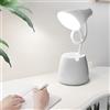 Asfrode Lampada da scrivania per bambini a LED dimmerabile, 24 livelli di luminosità, 3 livelli di luminosità, ricaricabile tramite USB, interruttore tattile per lettura, studio