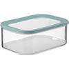 Mepal - Scatola di Formaggio per Frigorifero Modula - Scatola di Stoccaggio con Coperchio per Pezzi di Formaggio - Contenitore Ermetico - Organizzatore per la Cucina - 2000 ml - Nordic green