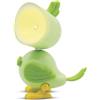 Dudùu Puppy Parrot - Mini lampada da Tavolo Pieghevole a LED, Luce Calda, Tascabile, per Lettura, Comodino o Scrivania, forma di Pappagallo (Verde)