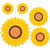 LHLZNB Sottopentola in silicone a forma di girasole, resistente al calore, antiscivolo, per pentole calde, bancone della cucina e tavolo da pranzo, facile da pulire, regalo floreale per