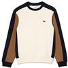 Lacoste Uomo Felpa con Logo Classico, Multicolore, XL