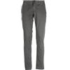 Coveri Pantalone chino uomo in twill, Grigio 54