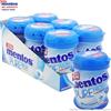 Perfetti Van Melle MENTOS PURE FRESH MINT SUGARFREE CON XILITOLO CHEWING GUM GUSTO MENTA FRESCA | BOX 6 BARATTOLINI BLU