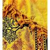 Seamar Copritutto Grande New Albero Della Vita Copri Divano Copriletto con Frange Telo Mare Grande 210X240 cm (Giallo)