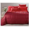 Caleffi Trapunta Bicolor in Cotone Letto Matrimoniale (Bordeaux)