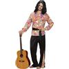 W WIDMANN MILANO Party Fashion - Costume Hippie Dude, Flower Power, Festival, Costumi in maschera