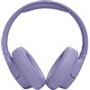 JBL - Cuffie a padiglione chiuso TUNE 720BT, Autonomia 76h, Microfono incorporato, Bluetooth 5.3, Pieghevole - Viola