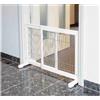 Trixie Cancelletto in legno Bianco 65-108x61cm per Cani