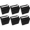 Quality Batteries Set di batterie di ricambio Q-Batteries per golf car Club Car Transport TransPorter 6