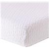 PREZIOSA - Coprimaterasso Matrimoniale Comfort in Spugna Jacquard - h35x185x200 cm
