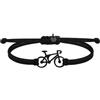 SAILBRACE Bracciale Black Road Bike, nero