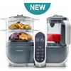 Babymoov Nutribaby + Robot Cuocipappa Omogeneizzatore Grigio