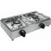 Parker Fornello a Gas Professionale da Banco 2 Fuochi BIG5002L