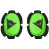 DAINESE Saponette PISTA KNEE SLIDER Verde Nero - DAINESE