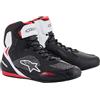 ALPINESTARS Scarpa FASTER-3 RIDEKNIT Bianco Rosso ALPINESTARS
