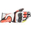 ALPINESTARS Guanto Lungo SP-2 V3 Bianco Rosso Fluo Nero ALPINESTARS