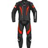SPIDI Tuta LASER TOURING Nero Rosso Fluo- SPIDI