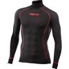 SIXS Maglia LUPETTO CON ZIP TS13W CU Nero Rosso - SIXS