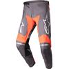 ALPINESTARS Pantalone RACER HOEN Grigio Arancio Fluo - ALPINESTARS