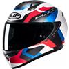 HJC Casco C10 TINS Blu Rosso HJC