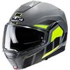 HJC Casco I100 BEIS Giallo Grigio HJC