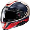 HJC Casco RPHA 91 RAFINO Rosso Blu Scuro HJC